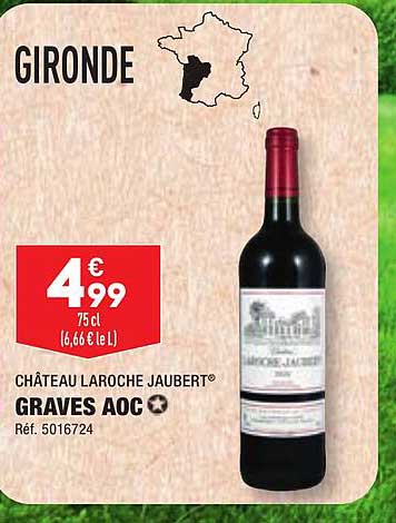 château laroche jaubert graves aoc