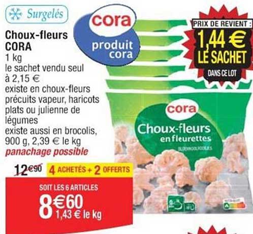 Choux-fleurs Cora