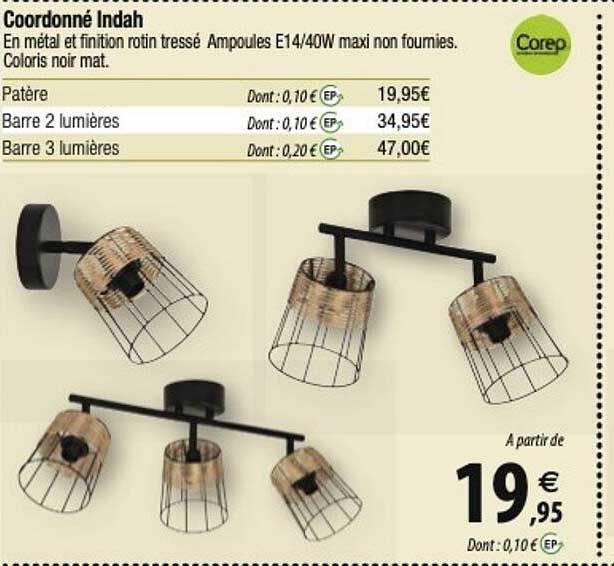 coordonné indah corep