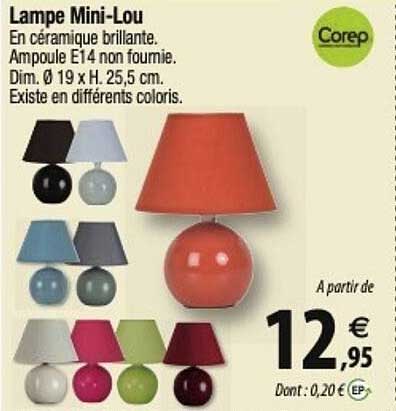 corep lampe mini-lou