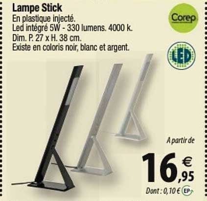 corep lampe stick