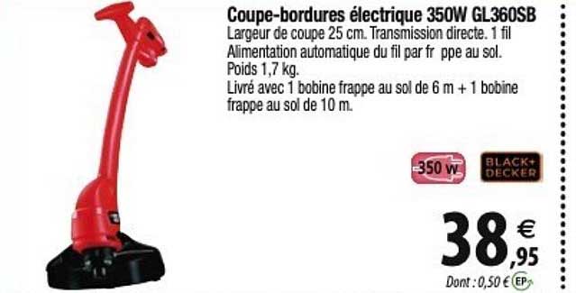 Coupe Bordures électrique 350w Gm360sb