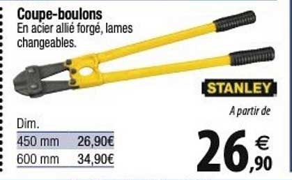 coupe-boulons stanley