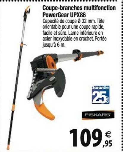 coupe-branches multifontion powergear upx86