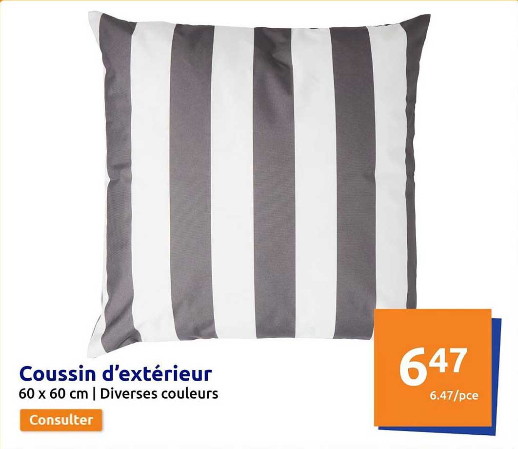 coussin d'extérieur