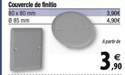 couvercle de finition