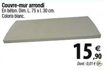 couvre-mur arrondi