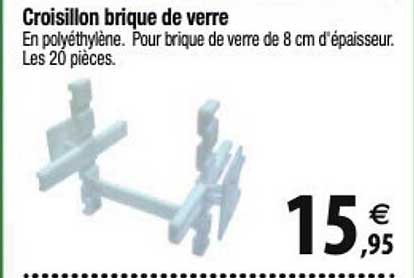 croisillon brique de verre