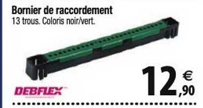debflex bornier de raccordement