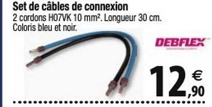 Debflex Set De Câbles De Connexion