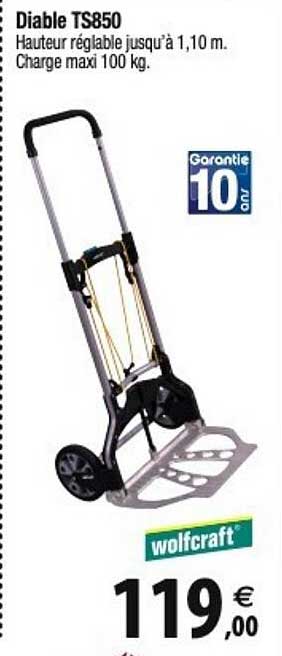 diable ts850 wolfcraft