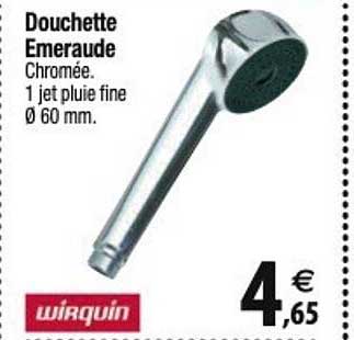 douchette emeraude wirquin