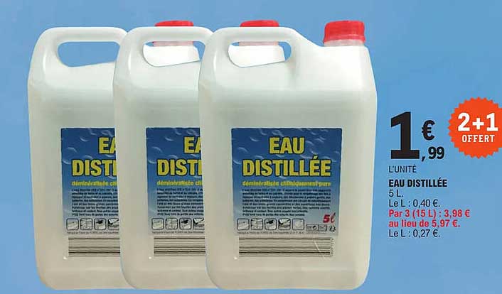 Eau Distillée