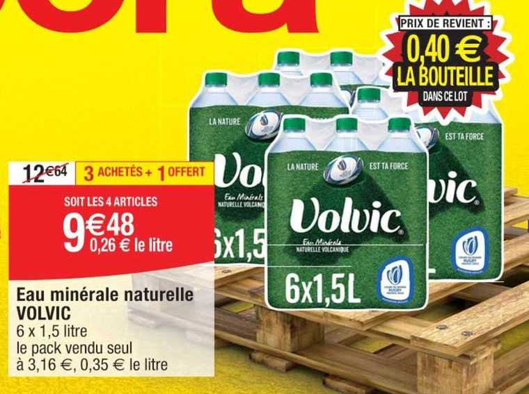 Eau Minérale Naturelle Volvic