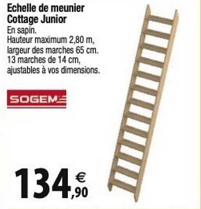echelle  de meunier cottage junior