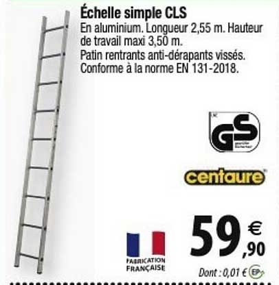 échelle simple cls