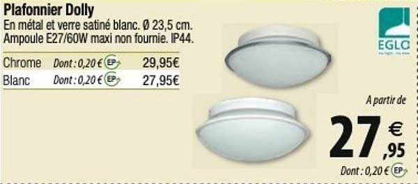 eglo plafonnier dolly