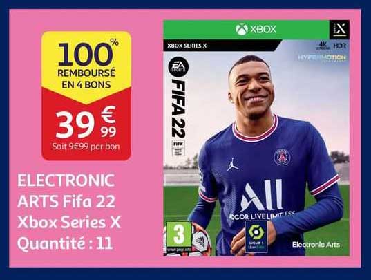 électronic arts fifa 22 xbox séries x