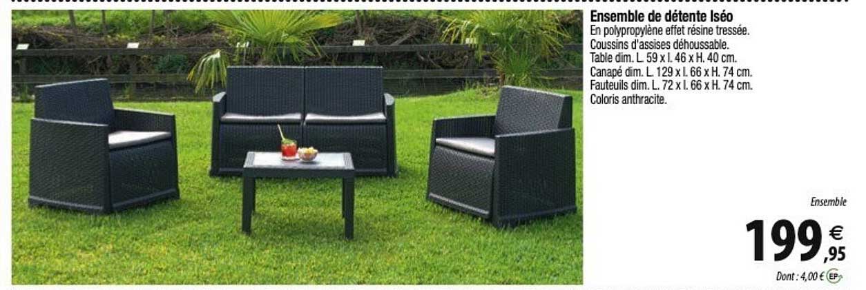 Ensemble De Détente Iséo