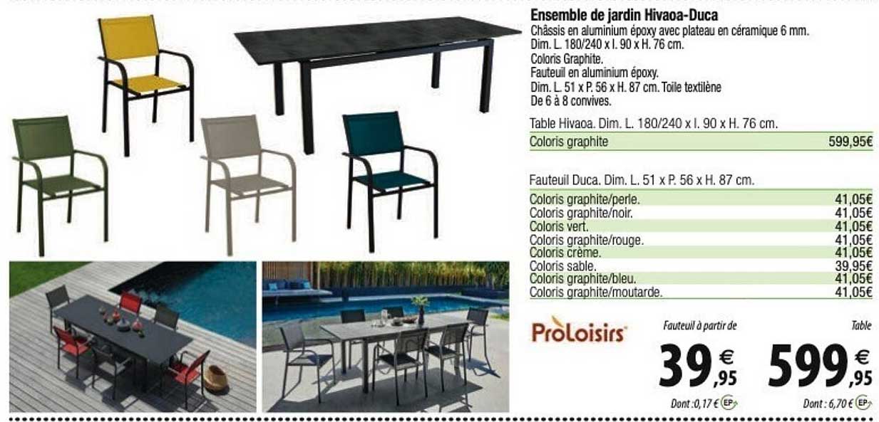 ensemble de jardin hivaoa-duca proloisirs