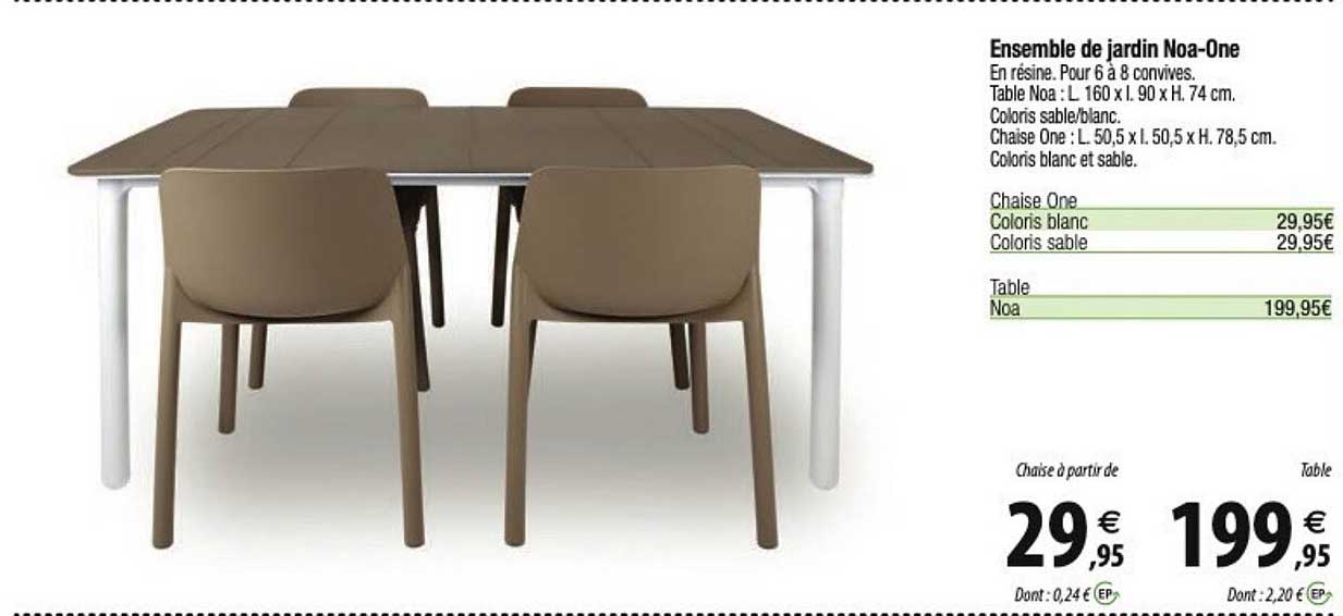 Ensemble De Jardin Noa-one