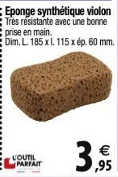 éponge synthétique violon l'outil parfait