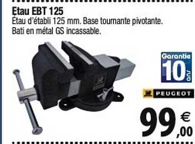 étau ebt 125 peugeot