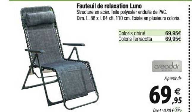 fauteuil de relaxaion luno creador