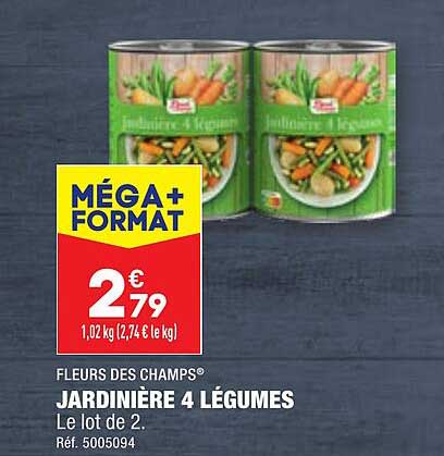 fleurs des champs jardinière 4 légumes