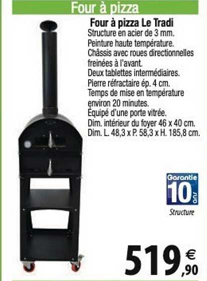 Four à Pizza Le Tradi