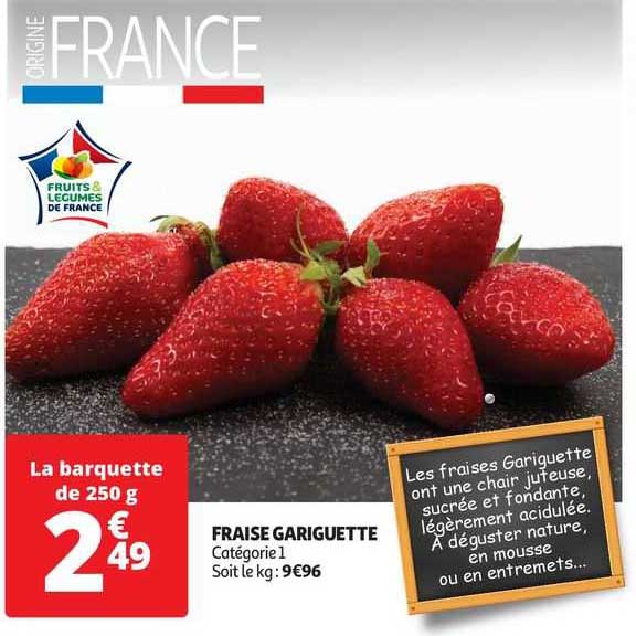 fraise gariguette