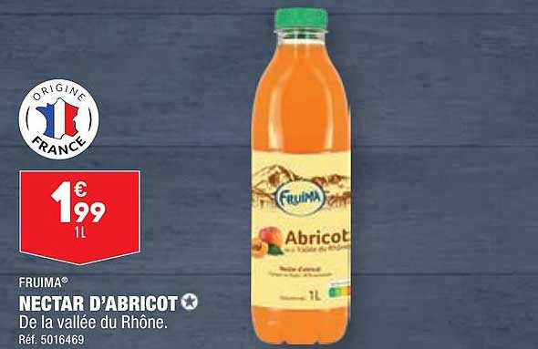 fruima nectar d'abricot