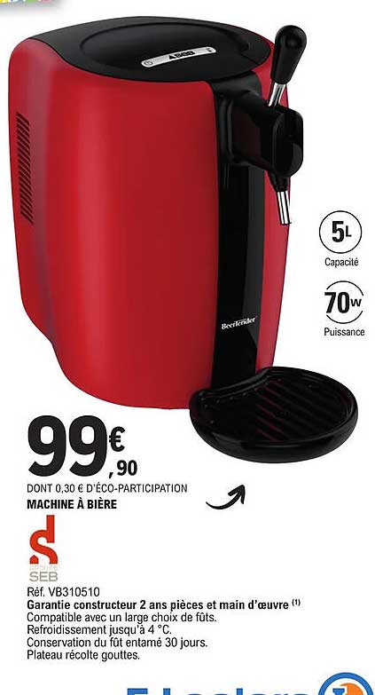 garantie constructeur 2 ans pièces et main d'œuvre