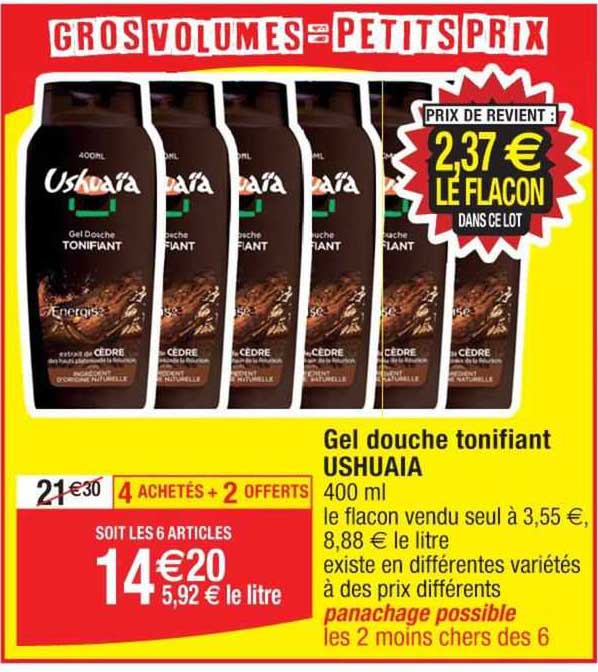 Gel Douche Tonifiant Ushuaïa