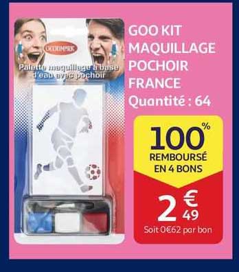 goo kit maquillage pochoir france