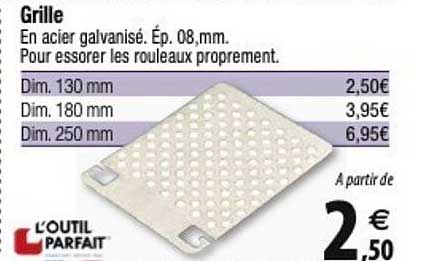 grille l'outil parfait