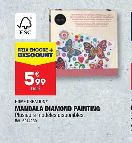 home creation mandala diamond painting