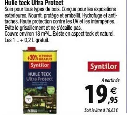 huile teck ultra protect syntilor