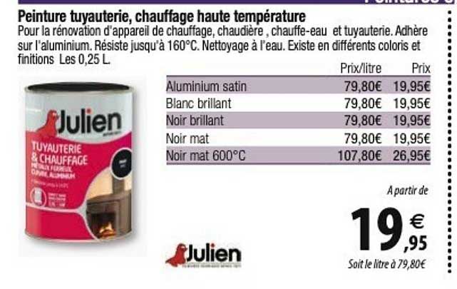 julien peinture tuyauterie, chauffage haute température