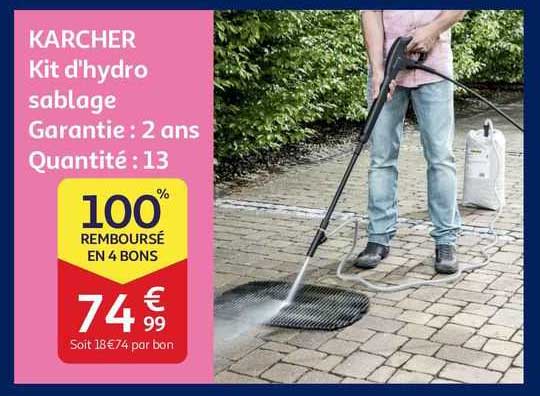 kärcher kit d'hydro sablage