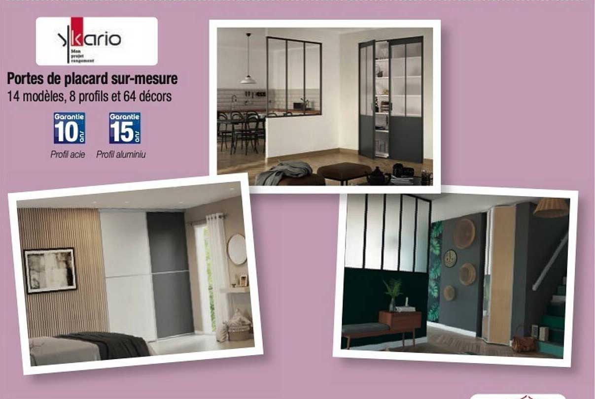 kario portes de placard sur-mesure