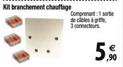 kit branchement chauffage