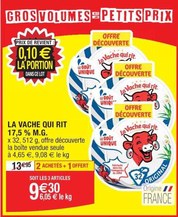 la vache qui rit 17.5% m.g.