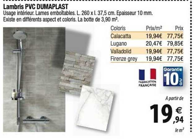 Lambris Pvc Dumaplast