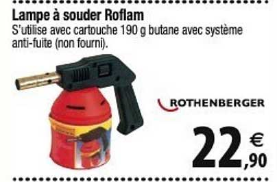 lampe à souder roflam