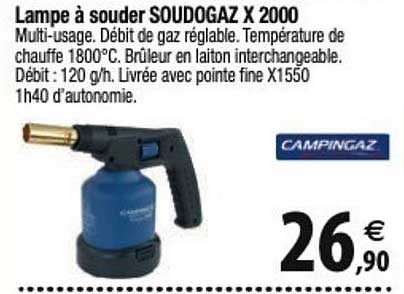lampe à souder soudogaz x 2000