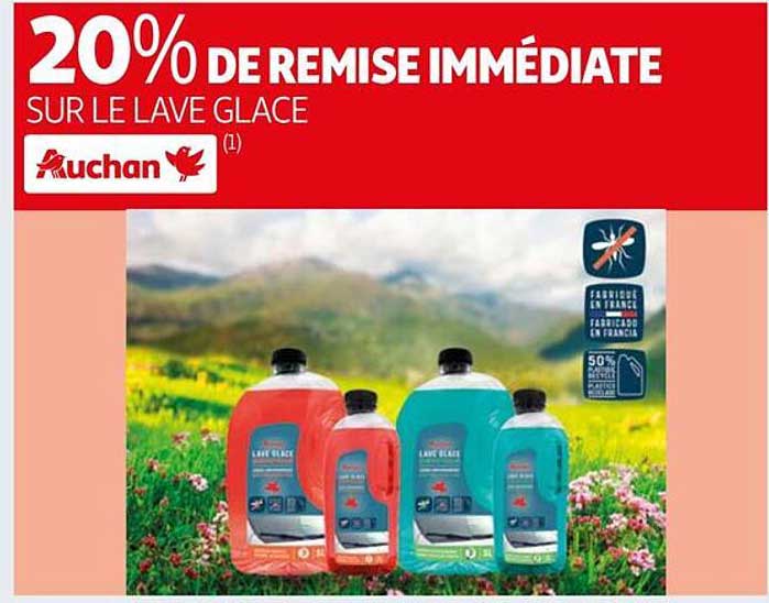 le lave glace auchan