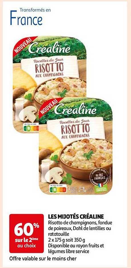 les mijotés créaline