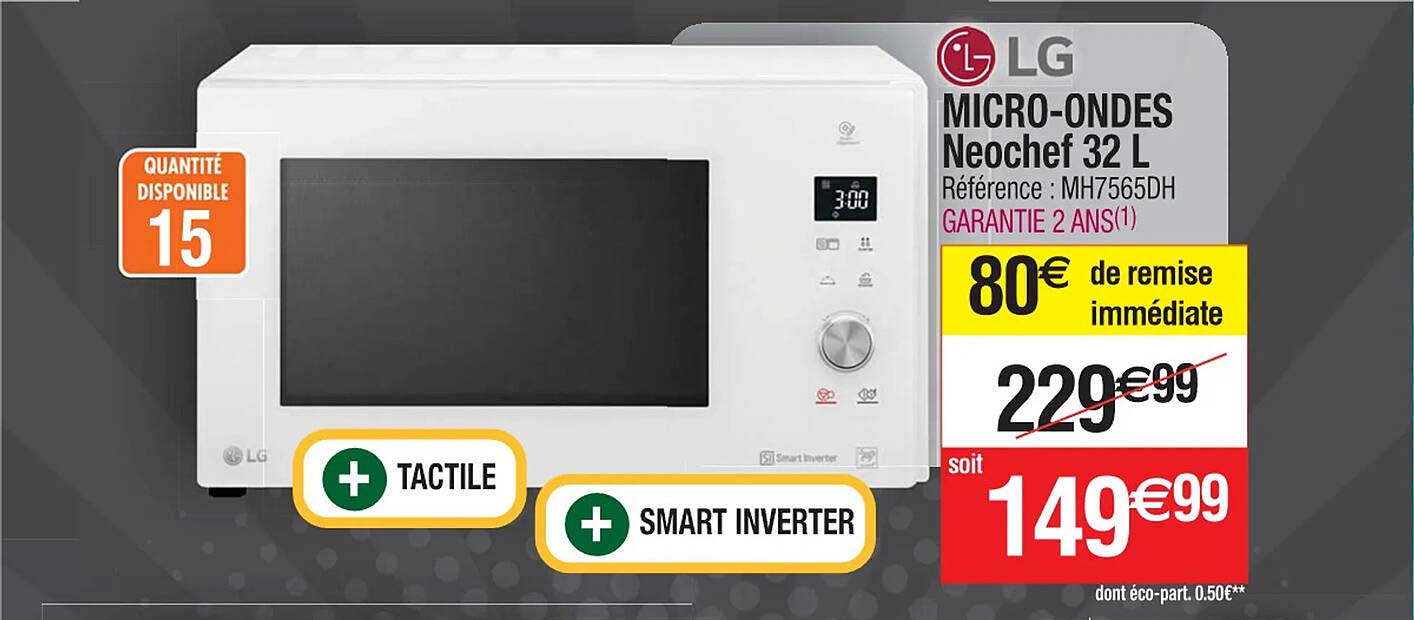 lg micro-ondes neochef