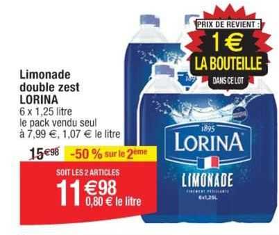Limonade Double Zest Lorina